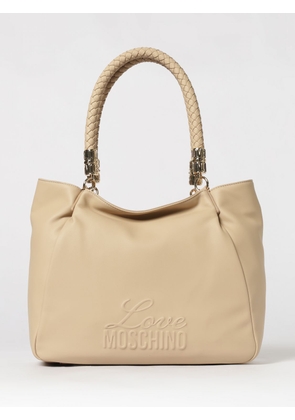 LOVE MOSCHINO Shoulder Bag Woman color Beige