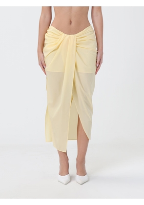 JACQUEMUS Skirt Woman color Yellow