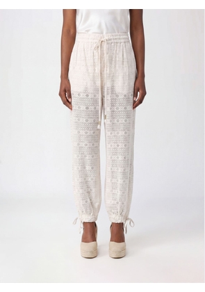 ANTIK BATIK Pants Woman color White
