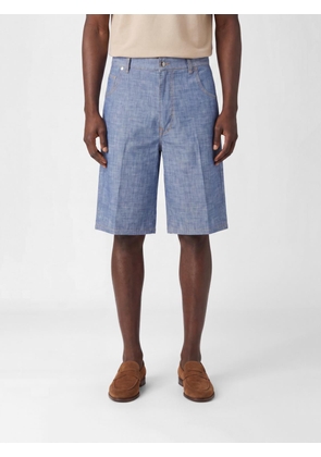 FENDI Shorts Men color Blue
