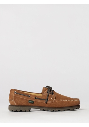 PARABOOT Malo Suede Boat Shoes with Serrated Sole