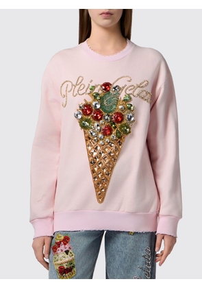 PHILIPP PLEIN Sweatshirt Woman color Fuchsia