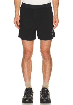 Paradise Zero Training Short in Black - Black. Size XL/1X (also in S, M, L).