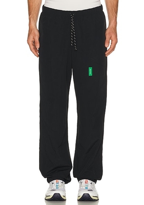 District Vision Nylon Tussar Pants in Black - Black. Size XL/1X (also in M, L).