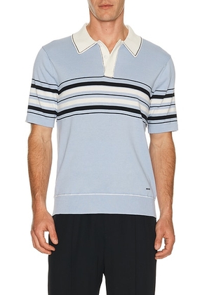 SIMKHAI Brandon Popover in Periwinkle Sky Multi - Blue. Size M (also in S, L, XL/1X, XXL/2X).