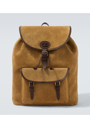 Valentino Garavani VLogo suede backpack