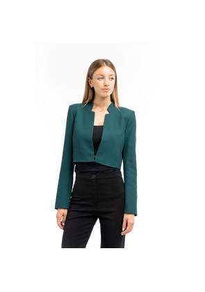 Patrizia Pepe Brown Polyester Blazer - IT42