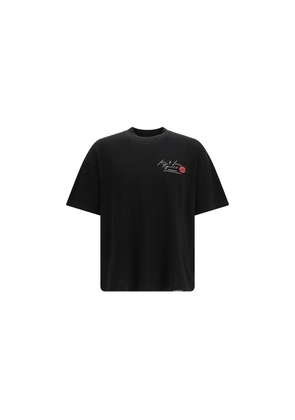 Represent Black Cotton T-Shirt - L