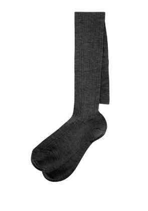 Brunello Cucinelli Bicolor Cashmere Socks - M