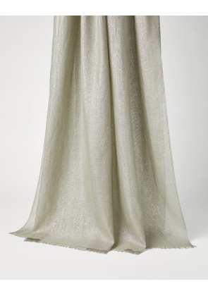 Brunello Cucinelli Army Cashmere Scarf