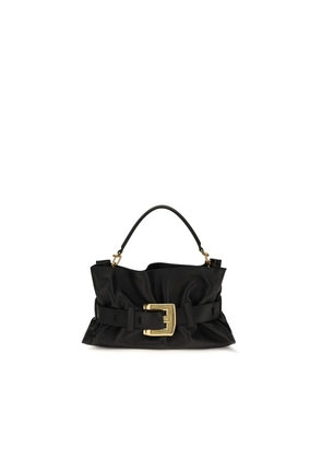Balmain Black Calf Leather Bos Taurus Handbag