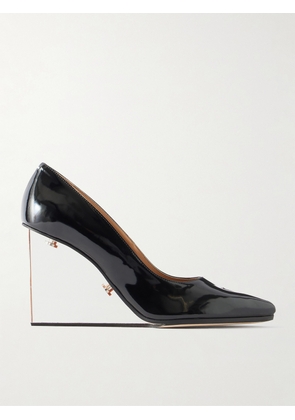 Maison Margiela - Tabi Claw Leather Wedge Sandals - Black - IT36,IT37,IT37.5,IT38,IT38.5,IT39,IT39.5,IT40,IT41