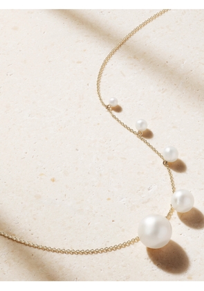 Sophie Bille Brahe - Lou Esemble 14-karat Recycled Gold Pearl Necklace - One size
