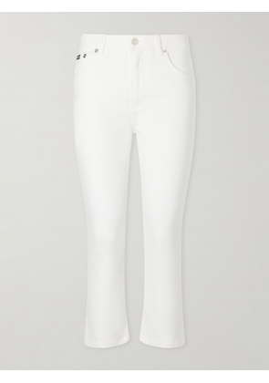 Dolce & Gabbana - Mid-rise Straight-leg Capri Pants - White - IT36,IT38,IT40,IT42,IT44,IT46,IT48