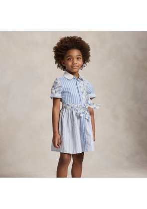 Cotton Poplin Fun Shirtdress