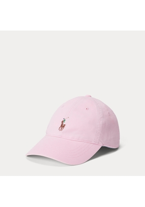 Stretch Cotton Twill Pony Ball Cap