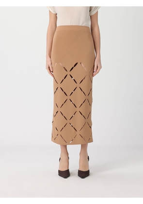 LIVIANA CONTI Skirt Woman color Brown