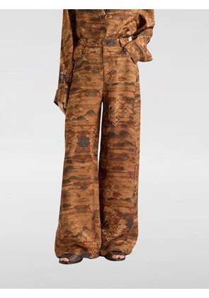 MOMONÌ Pants Woman color Brown