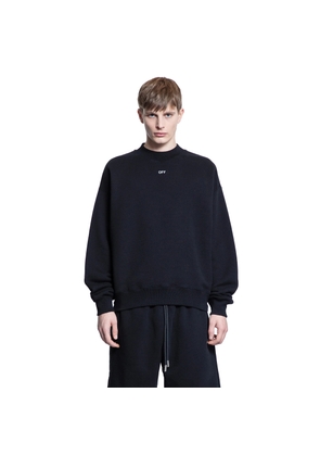 OFF-WHITE MAN BLACK SWEATSHIRTS