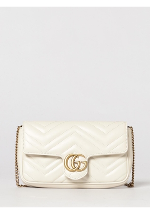GUCCI Crossbody Bag Woman color White