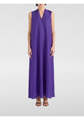 MOMONÌ Cueva Sleeveless Long Silk Tunic with V-Neck