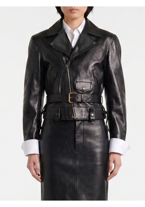 SAINT LAURENT Jacket Woman color Brown