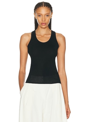 The Row Cendrea Top in Black - Black. Size XS (also in L).