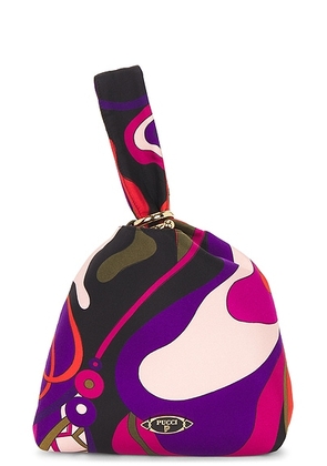 Emilio Pucci Pouch Bag in Multicolor - Purple. Size all.