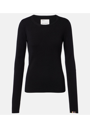 Extreme Cashmere NÂ°392 Eel cotton and cashmere top