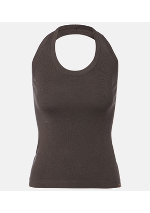 Extreme Cashmere NÂ°409 Jerry cotton and cashmere tank top