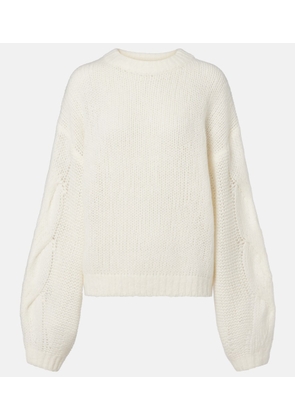 Lisa Yang Runi open-knit cashmere and silk sweater