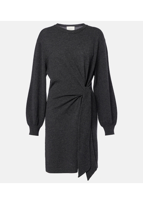 Lisa Yang Abrielle gathered cashmere sweater dress