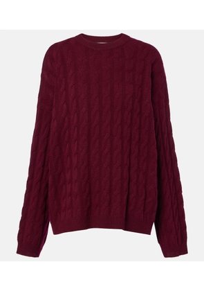 Lisa Yang Seymour cable-knit cashmere sweater