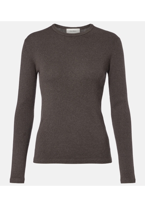 Lisa Yang Vivian cotton and cashmere sweater