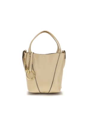 Chloé Beige Calf Leather Bos Taurus Shoulder Bag