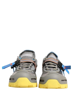 Dolce & Gabbana Gray Airmaster Panelled Low Top Men Sneakers Shoes - EU44/US11
