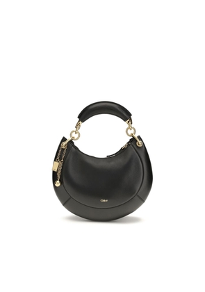 Chloé Black Calf Leather Bos Taurus Shoulder Bag