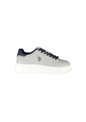 U.S. POLO ASSN. Gray Polyester Men's Sneaker - EU40/US7