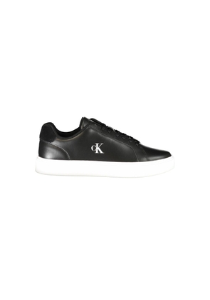 Calvin Klein Black Polyurethane Men's Sneaker - EU40/US7