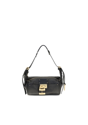 Chloé Black Calf Leather Bos Taurus Shoulder Bag