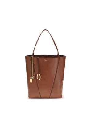 Chloé Brown Calf Leather Bos Taurus Shoulder Bag
