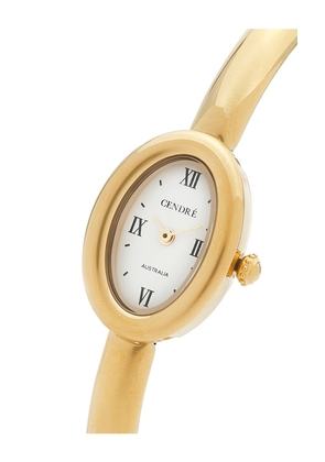 Cendre Kate Watch in Metallic Gold.