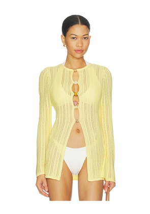 Baobab Corsica Top in Yellow. Size XS. Also in S, M, L, XL.