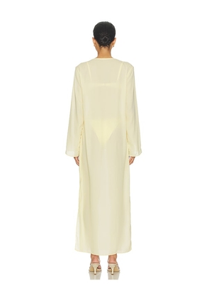 Baobab Luna Maxi Dress in Yellow. Size XS. Also in L, M, S, XL.