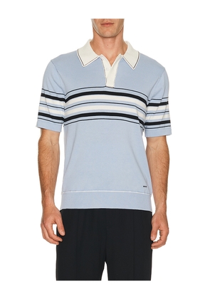 SIMKHAI Brandon Popover in Blue. Size S. Also in M, L, XL/1X, XXL/2X.