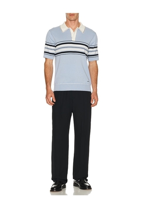 SIMKHAI Brandon Popover in Blue. Size S. Also in M, L, XL/1X, XXL/2X.