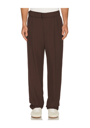 SIMKHAI Elvis Trousers in Brown. Size S. Also in M, XL/1X.