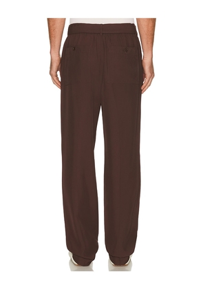 SIMKHAI Elvis Trousers in Brown. Size S. Also in XL/1X.