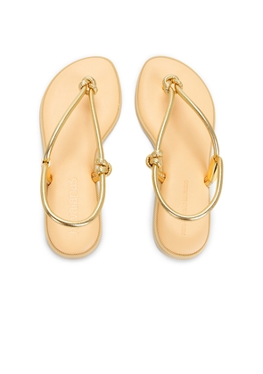 Havaianas Una A?a? Sandal in Peach. Size 36. Also in 37, 38, 39, 40.