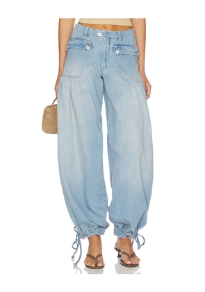 Free People x Free The People Lotus Jean in Blue. Size 24. Also in 25, 26, 27, 28, 29, 30, 31, 32.